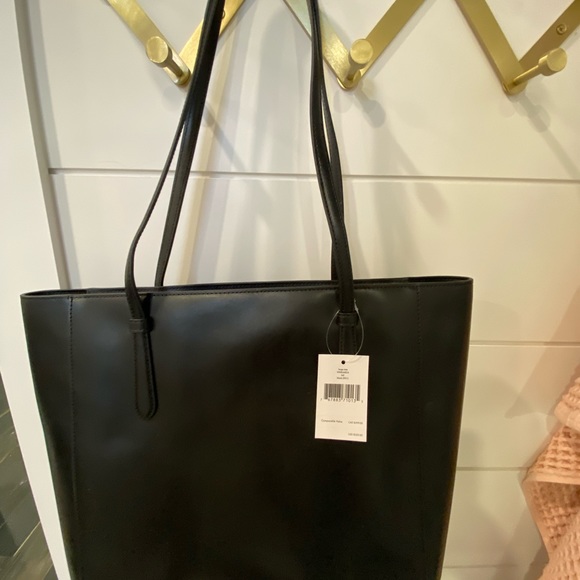 KATE ♠️ SPADE Lali tote in black with adorable tie on🍉🍉 - Picture 13 of 13